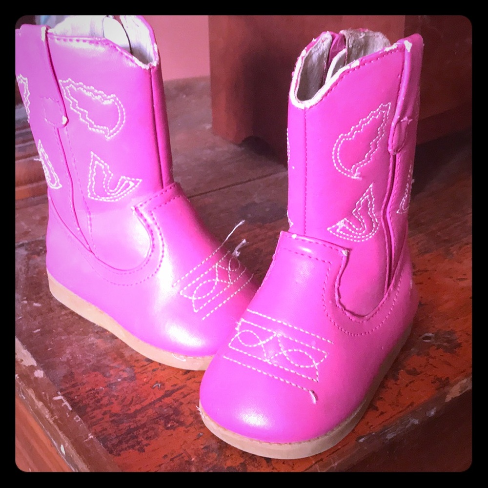 Size 5 toddler girl cowgirl boots
